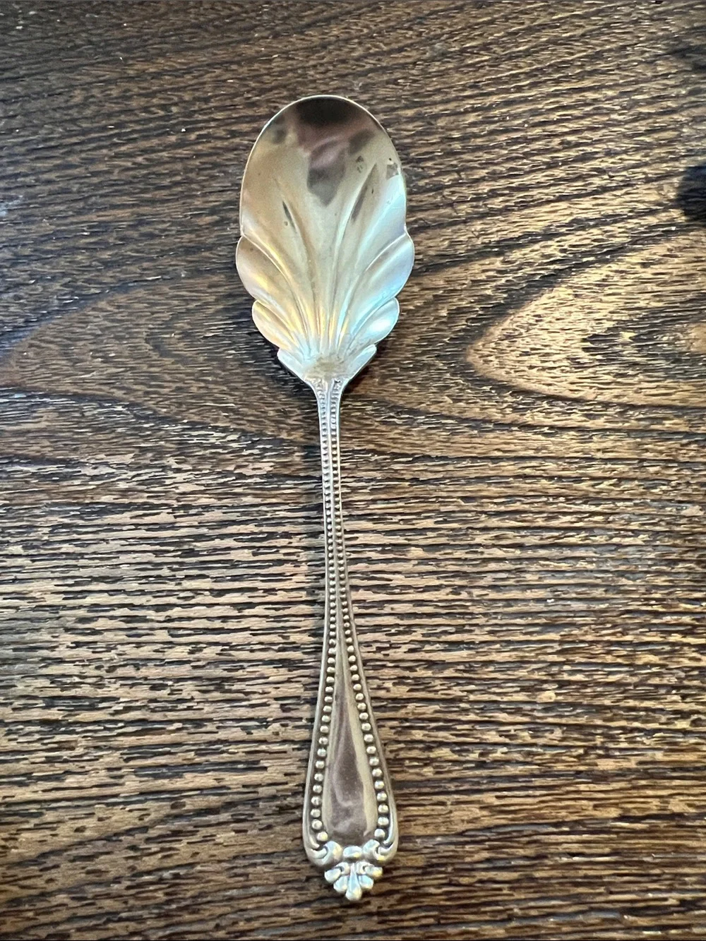Antique Sterling Silver Sugar spoon R W & S